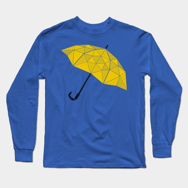 How I Met Your Mother - Yellow Umbrella Long Sleeve T-Shirt by alcateiaart